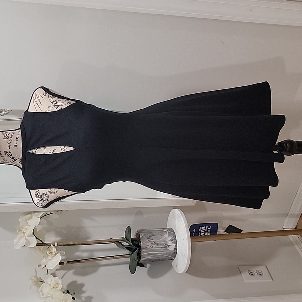 ✨️ Target black dress Loop Hole Neckline. C55